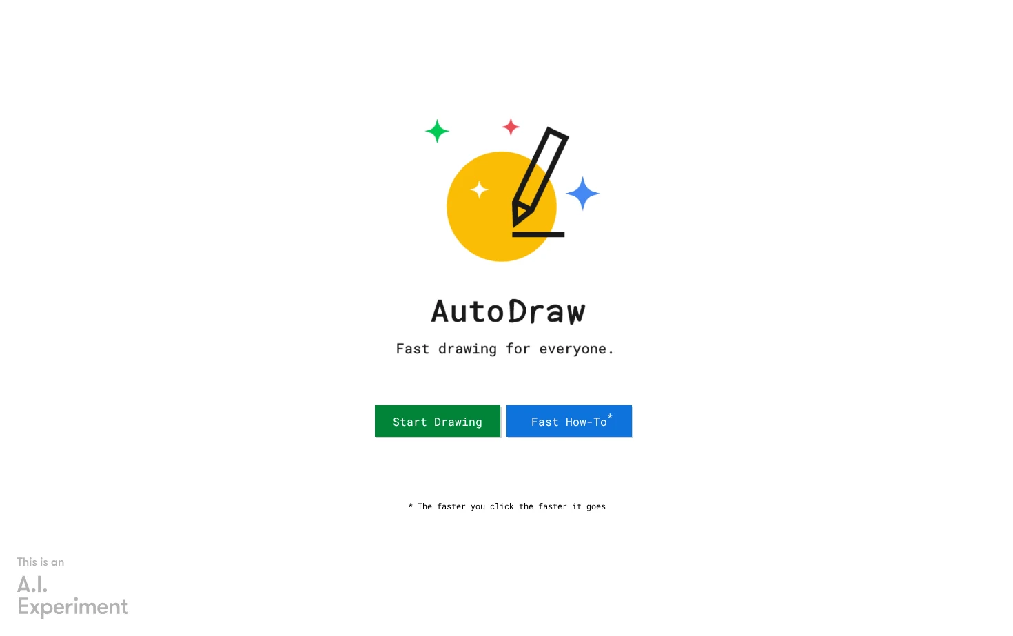 AutoDraw 页面快照